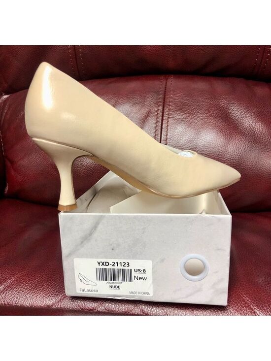 FaLasoso Shoes - FaLasoso Women's Pointed Toe Heel 2.7 Inch Comfort Wedding Dress Pumps
